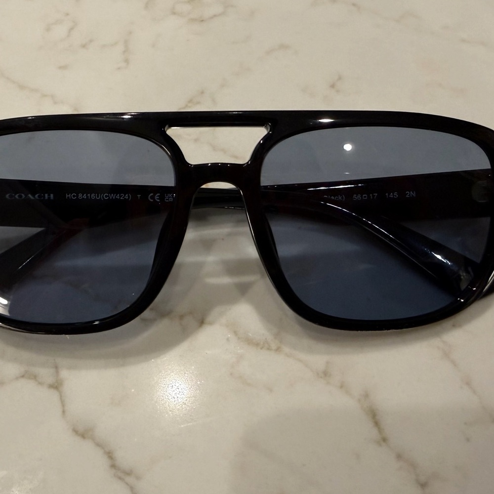 Coach Dark Frame Sunglasses